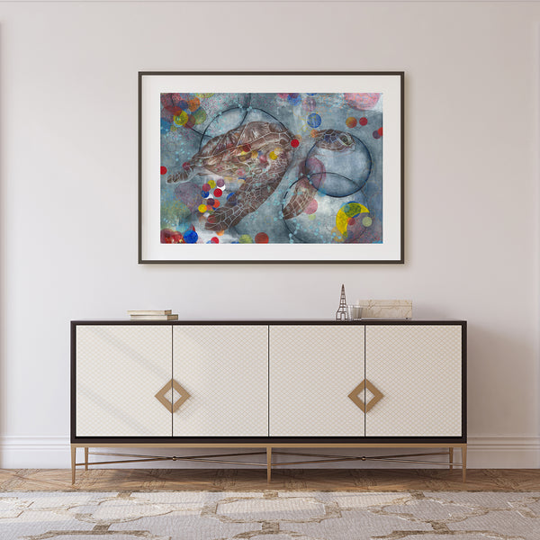 I Am You. You Are Me: Hawksbill Turtle (Print)