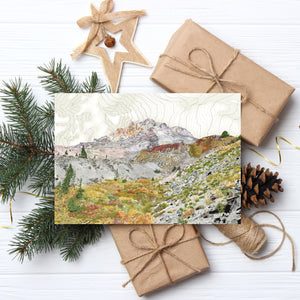 5 Iconic Mountains of the PCT (5 Greeting Cards Box Set)