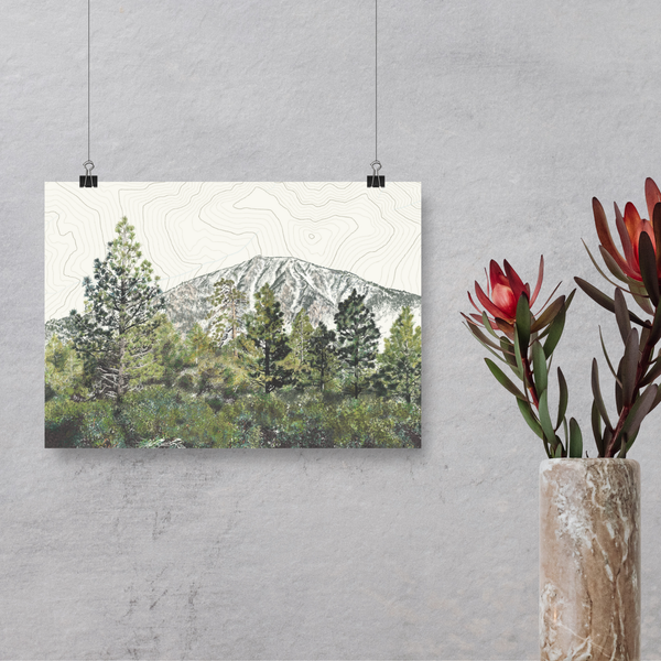 5 Iconic Mountains of the PCT (5 Greeting Cards Box Set)