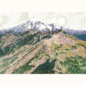 Mount Rainier – Five Iconic Mountains of the Pacific Crest Trai