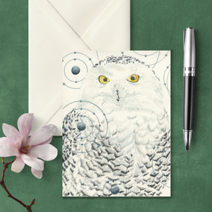 Snowy Owl Greeting Card