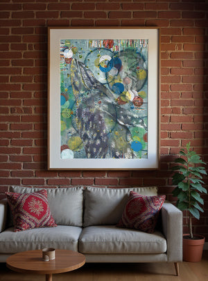 Western Gray Whale (Print)