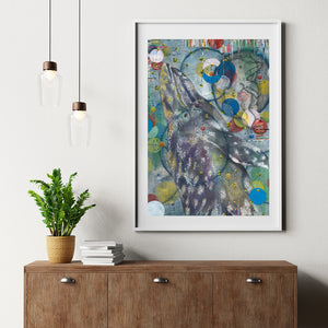 Western Gray Whale (Print)