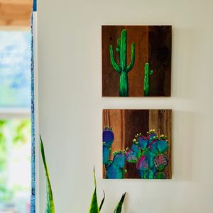 Desert Patience: Saguaros