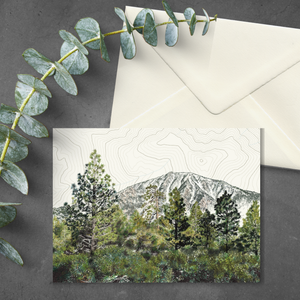 Mount San Jacinto Greeting Card