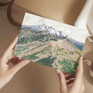 Mount Rainier Greeting Card