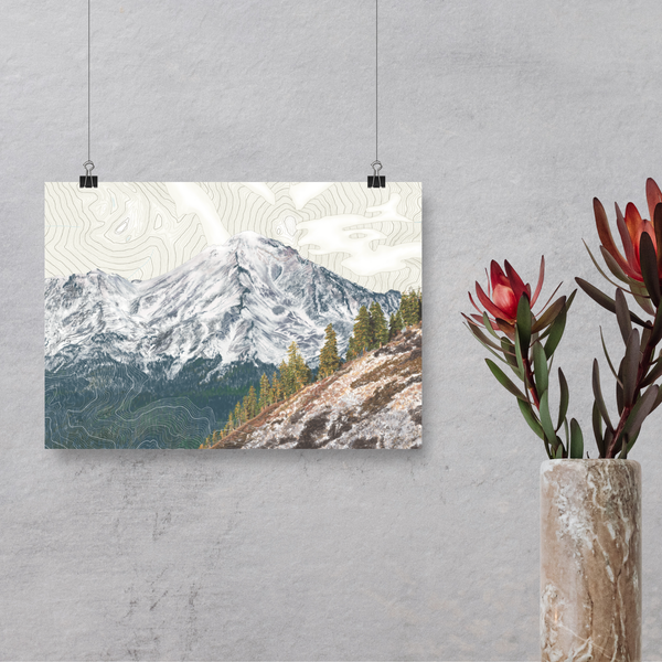 Mount Shasta Greeting Card